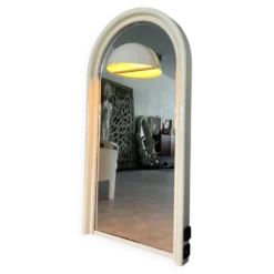 Miroir illuminé vintage des années 1970 avec prise intégrée