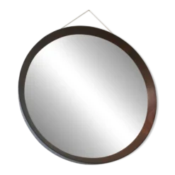 Miroir italien en palissandre