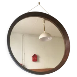 Miroir italien en palissandre