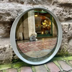 Miroir Italien Space Age des années 70