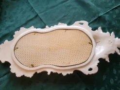 Miroir La Farnesiana de Carlo Corvi en céramique Italie 1950