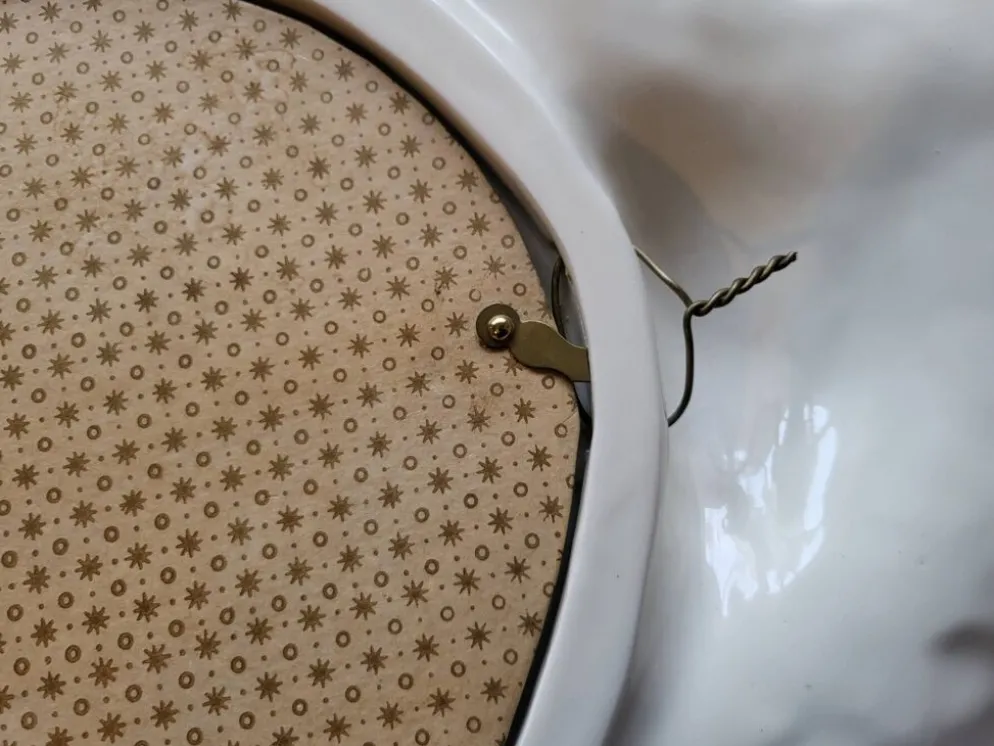 Miroir La Farnesiana de Carlo Corvi en céramique Italie 1950