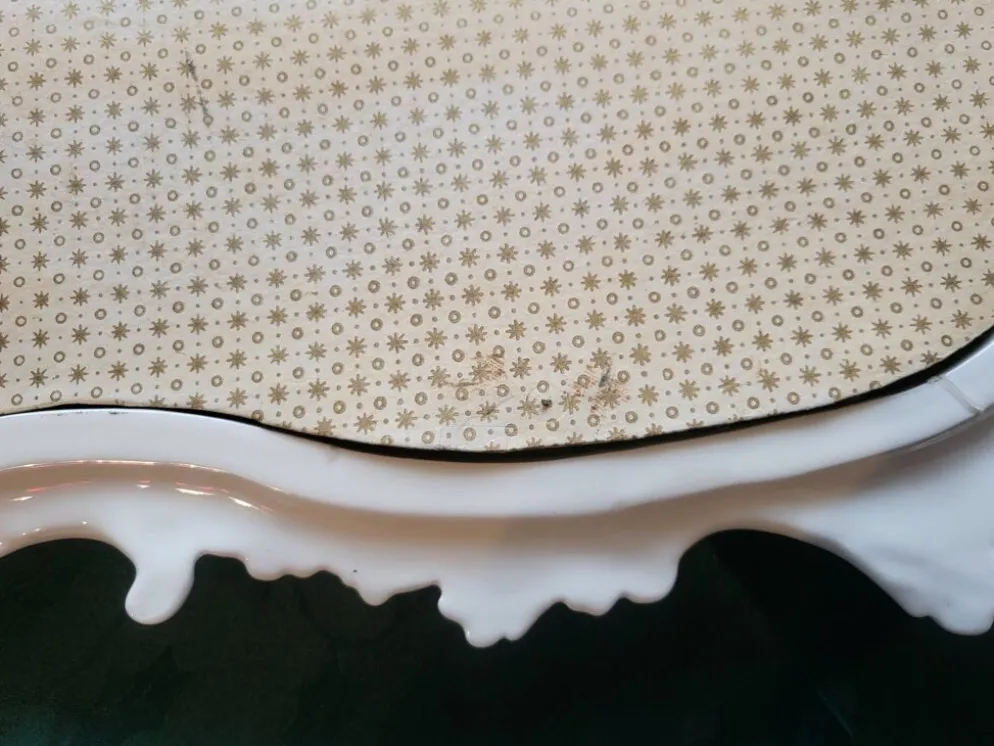 Miroir La Farnesiana de Carlo Corvi en céramique Italie 1950