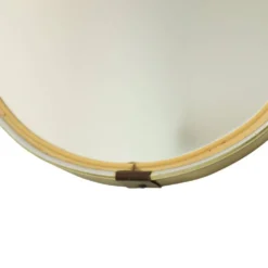 Miroir libre vintage rockabilly doré des années cinquante