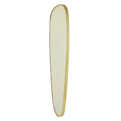 Miroir libre vintage rockabilly doré des années cinquante