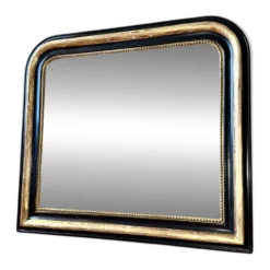 Miroir Louis-Philippe ancien doré XIXème