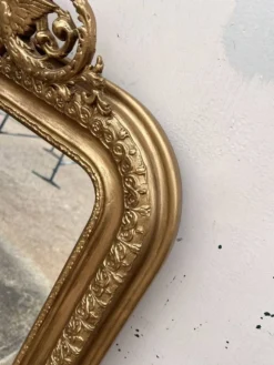 Miroir louis Philippe doré