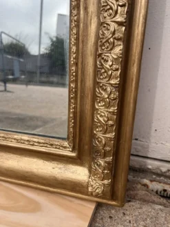 Miroir louis Philippe doré