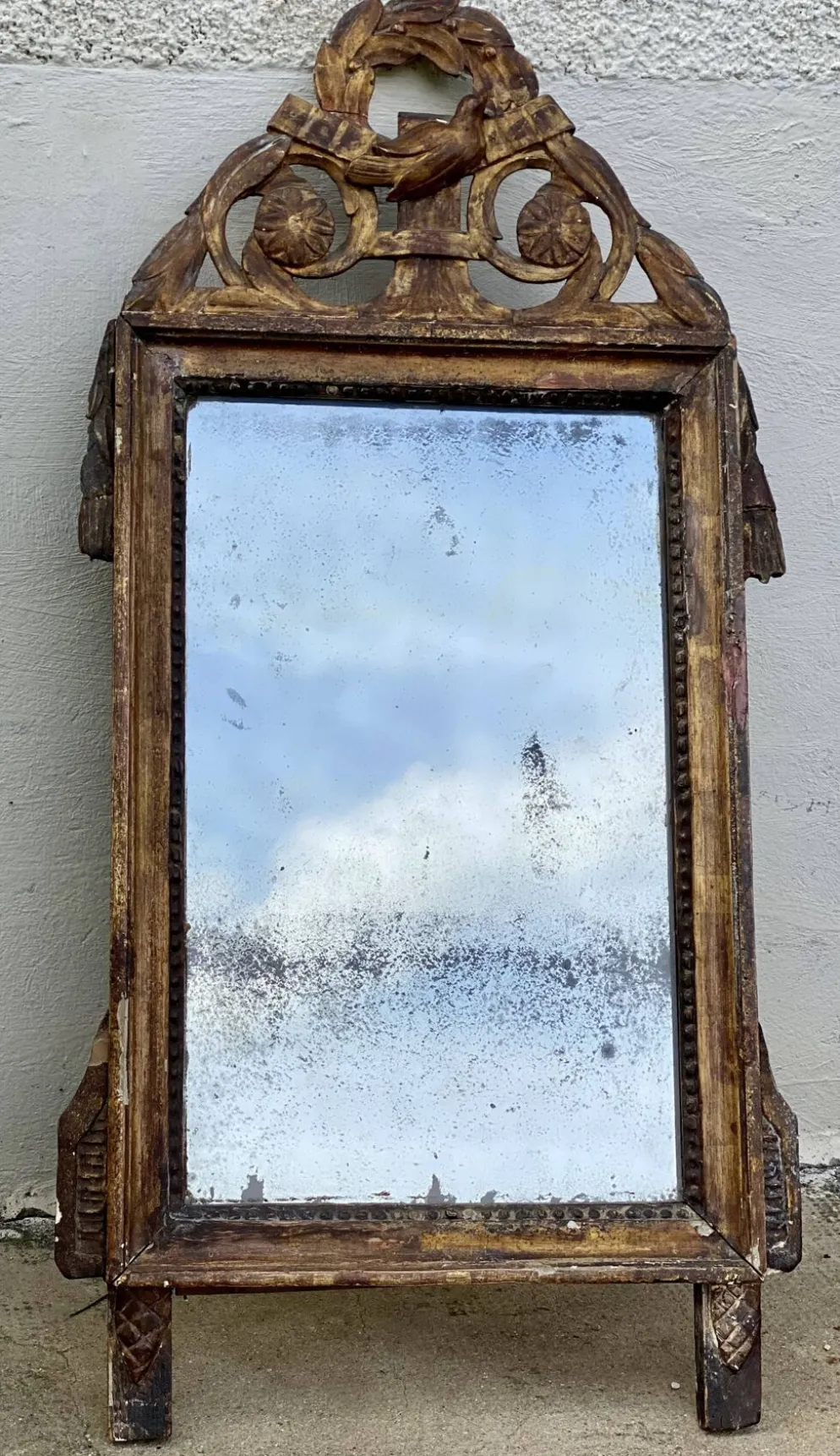 Miroir Louis XVI d'époque
