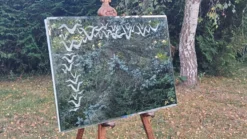 Miroir lumineux design italien ISA éditeur 1990