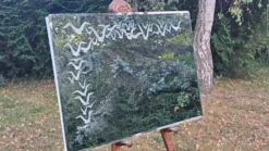 Miroir lumineux design italien ISA éditeur 1990