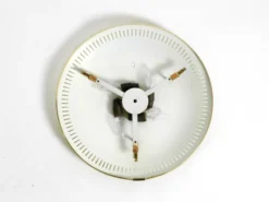 Miroir lumineux en métal Hillebrand, années 1960