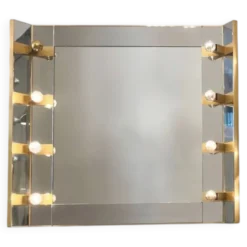 Miroir lumineux Sciolari Italie vers 1970