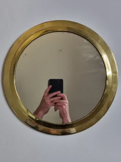 Miroir marocain vintage, rond, 36 cm
