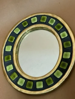 miroir mithé espelt en ceramique