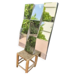 Miroir mural design Deknudt Decora - Modèle « Zigzag »