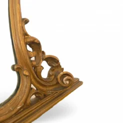 Miroir mural de style baroque