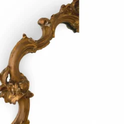 Miroir mural de style baroque