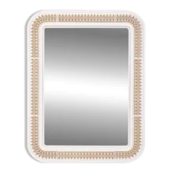 Miroir mural en plastique vintage avec Carrara Matta, années 1970