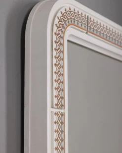 Miroir mural en plastique vintage avec Carrara Matta, années 1970