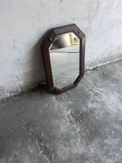 Miroir mural octogonal anglais Arts & Crafts / Art déco, 1920s–1930s
