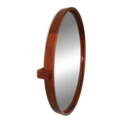 Miroir mural scandinave en teck - luxus