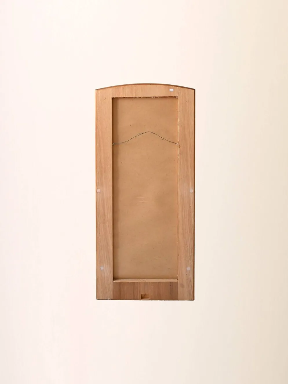 Miroir mural scandinave en teck des années 1960