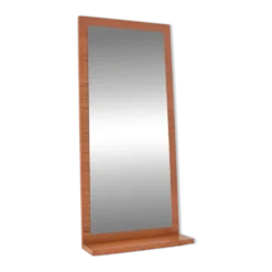 Miroir mural scandinave teck 1960