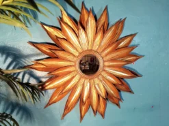 Miroir mural "Soleil" 1970s