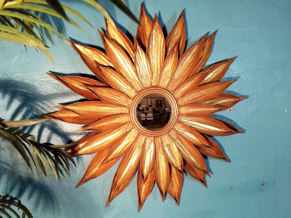 Miroir mural "Soleil" 1970s