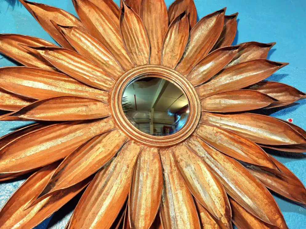 Miroir mural "Soleil" 1970s