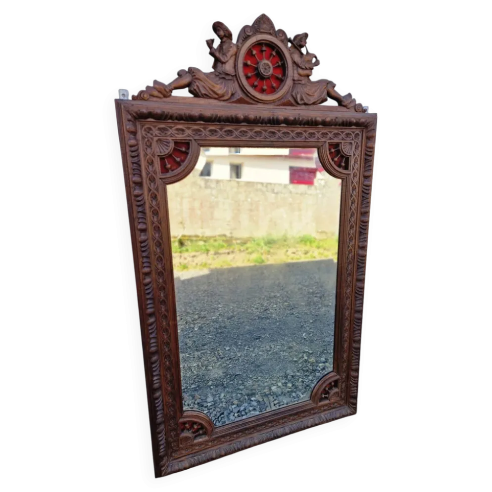 Miroir mural trumeau breton
