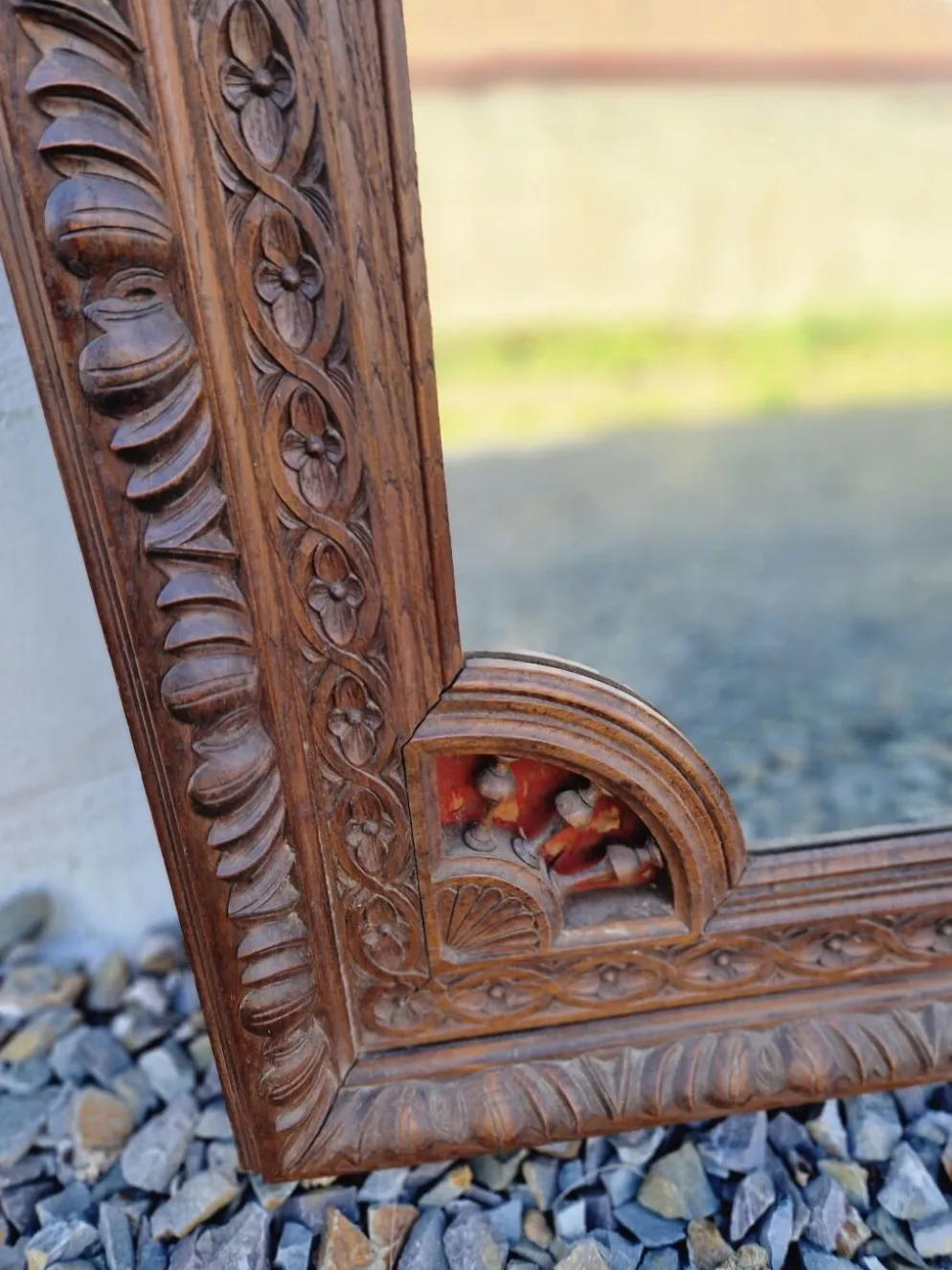 Miroir mural trumeau breton