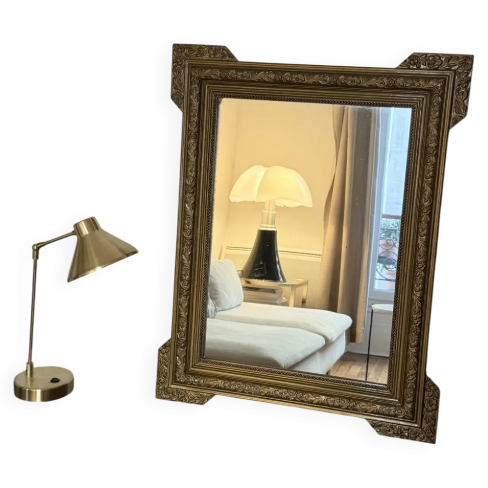 Miroir Napolitain doré - 56xH73cm
