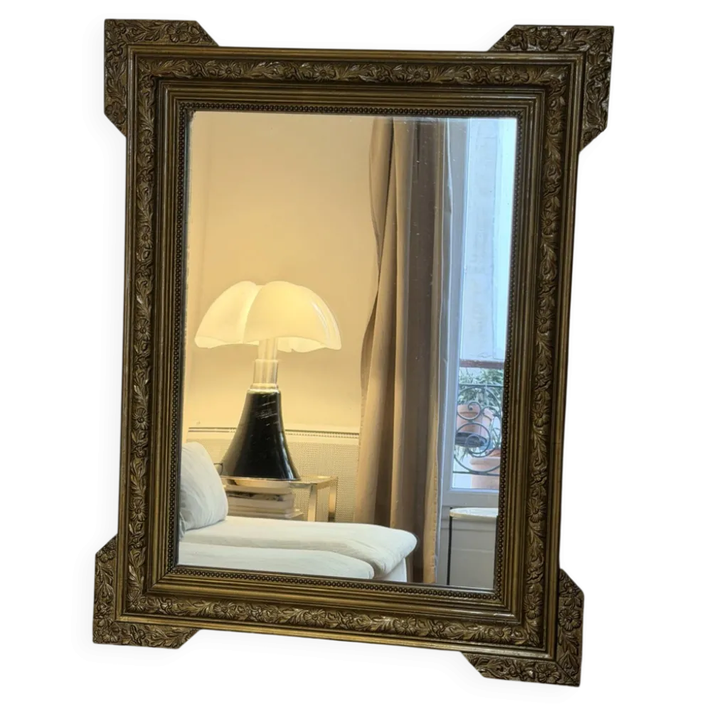 Miroir Napolitain doré - 56xH73cm