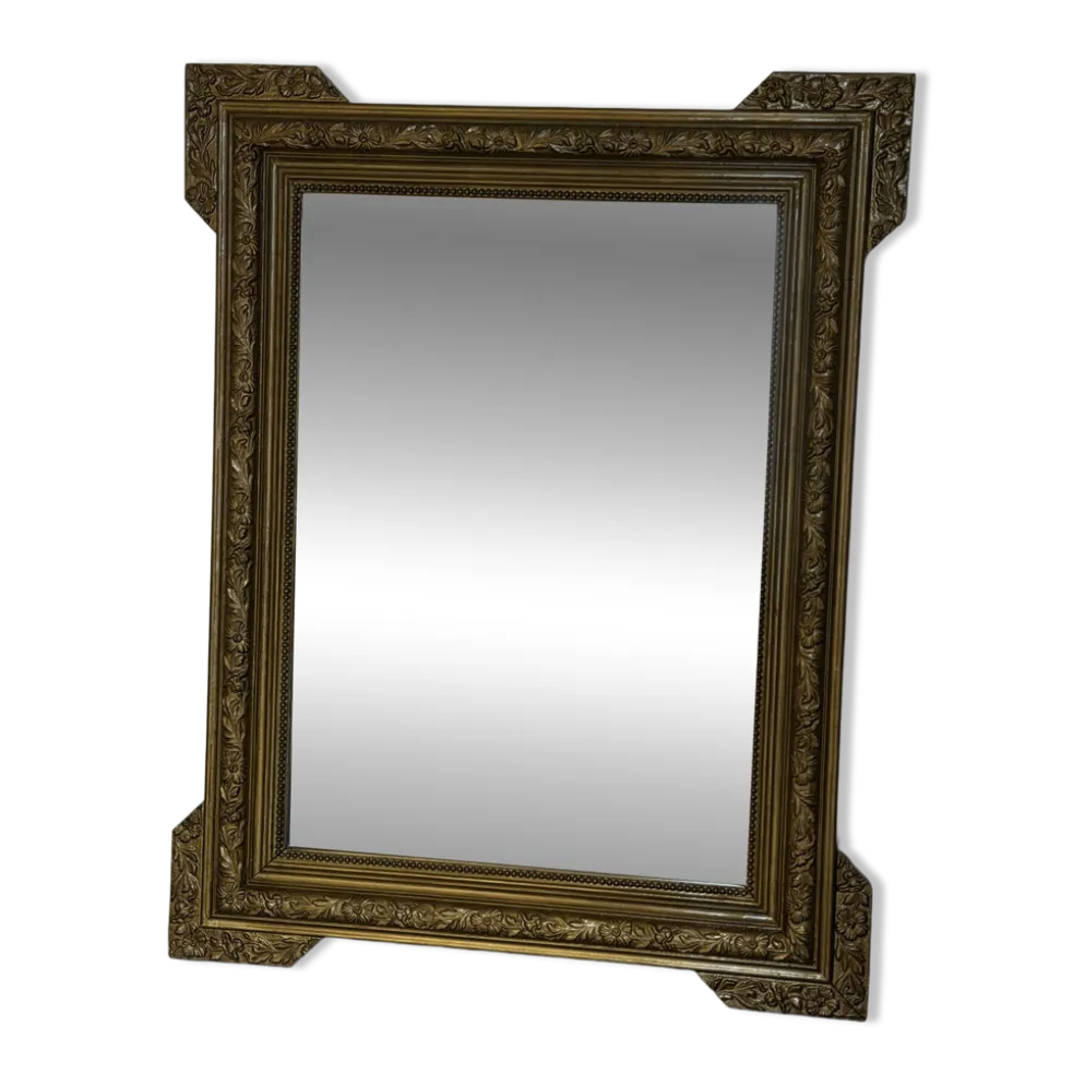 Miroir Napolitain doré - 56xH73cm