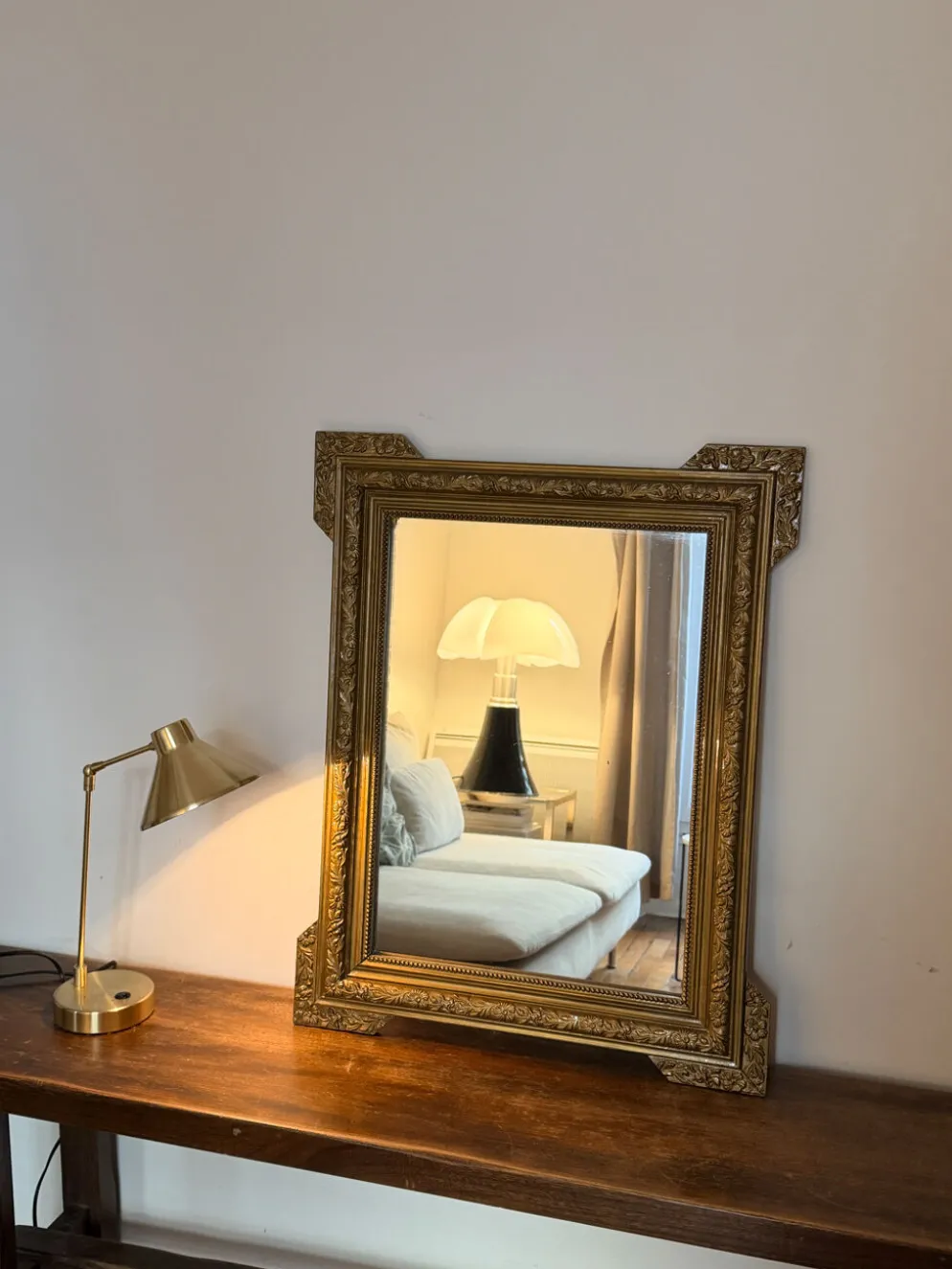 Miroir Napolitain doré - 56xH73cm