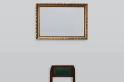 Miroir néoclassique en bois doré, Belgique, vers 1900