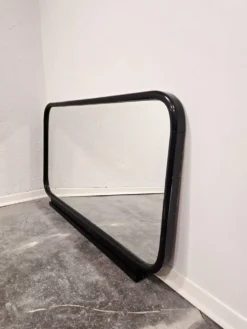 Miroir noir Art Déco des années 1920 - Grand cadre architectural