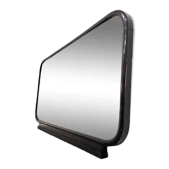 Miroir noir Art Déco des années 1920 - Grand cadre architectural