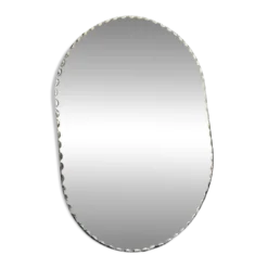 Miroir oblong biseauté ⌀ 110 x 81 cm
