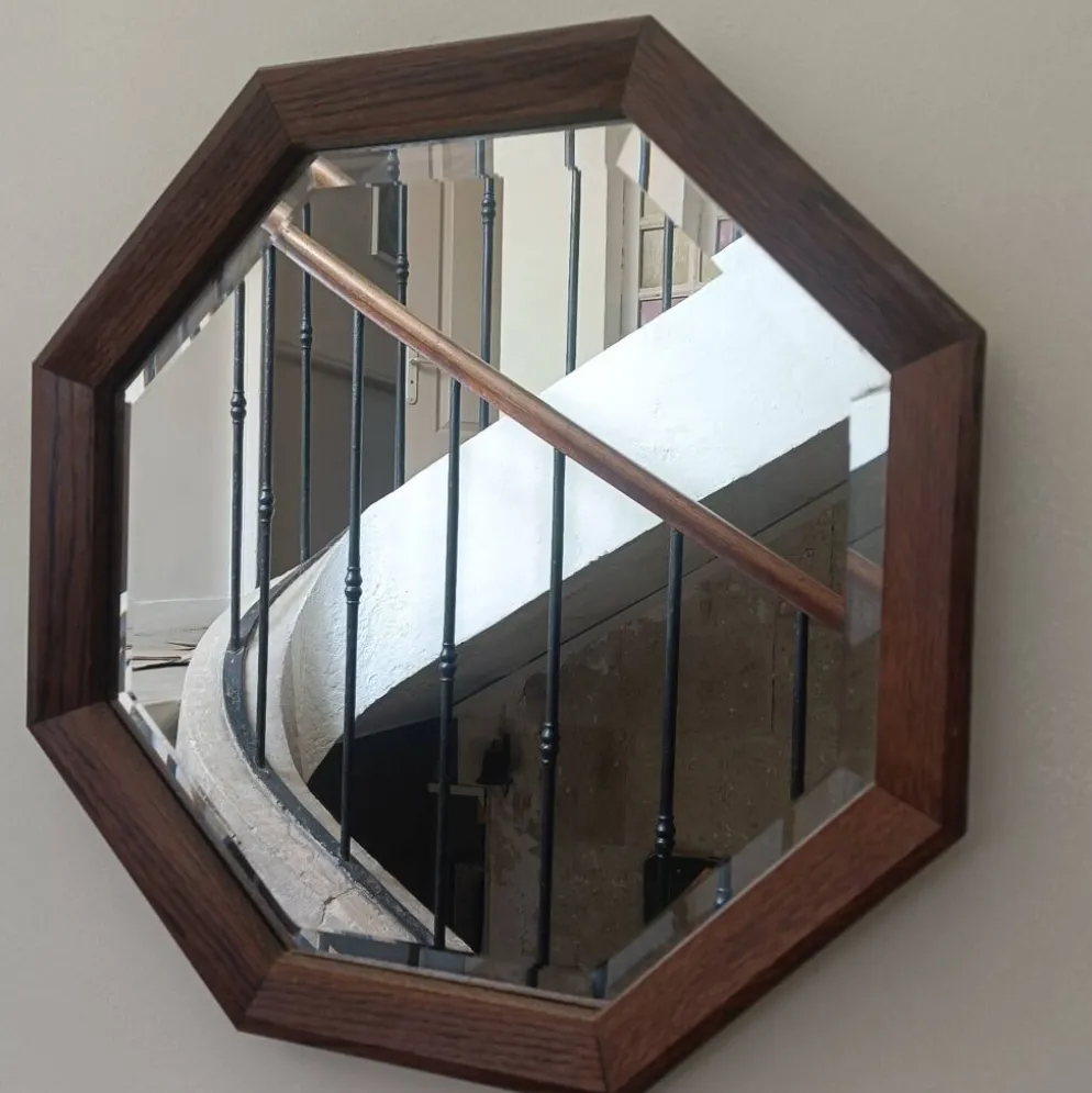 Miroir octogonal Art Déco