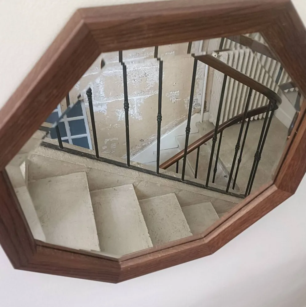 Miroir octogonal Art Déco