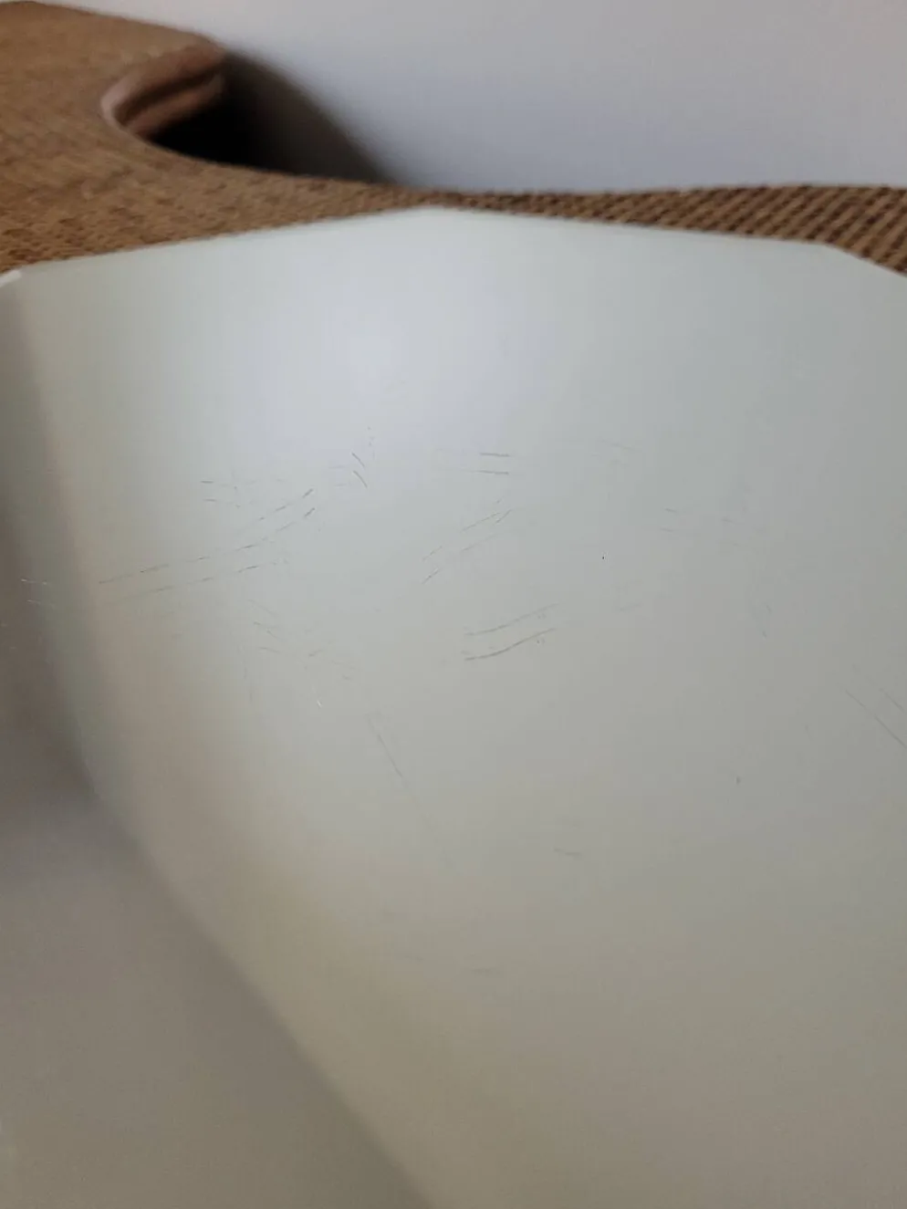 Miroir octogonal biseauté à poser