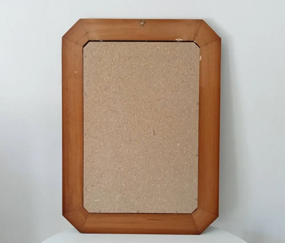 Miroir octogonale biseauté, années 60