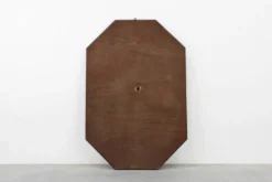 Miroir octogonal en bois Art Déco, France vers 1920