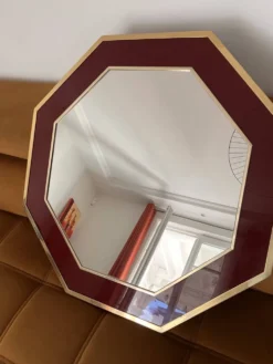 Miroir octogonal Eric Maville