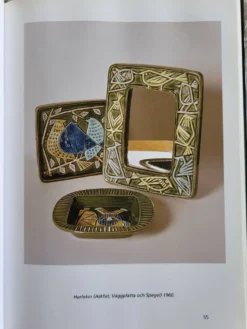 Miroir Oiseaux En Céramique Lisa Larson Série Harlequin/ Gustavsberg (