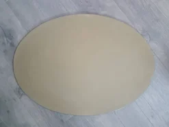 Miroir oval biseauté 60 42 vintage