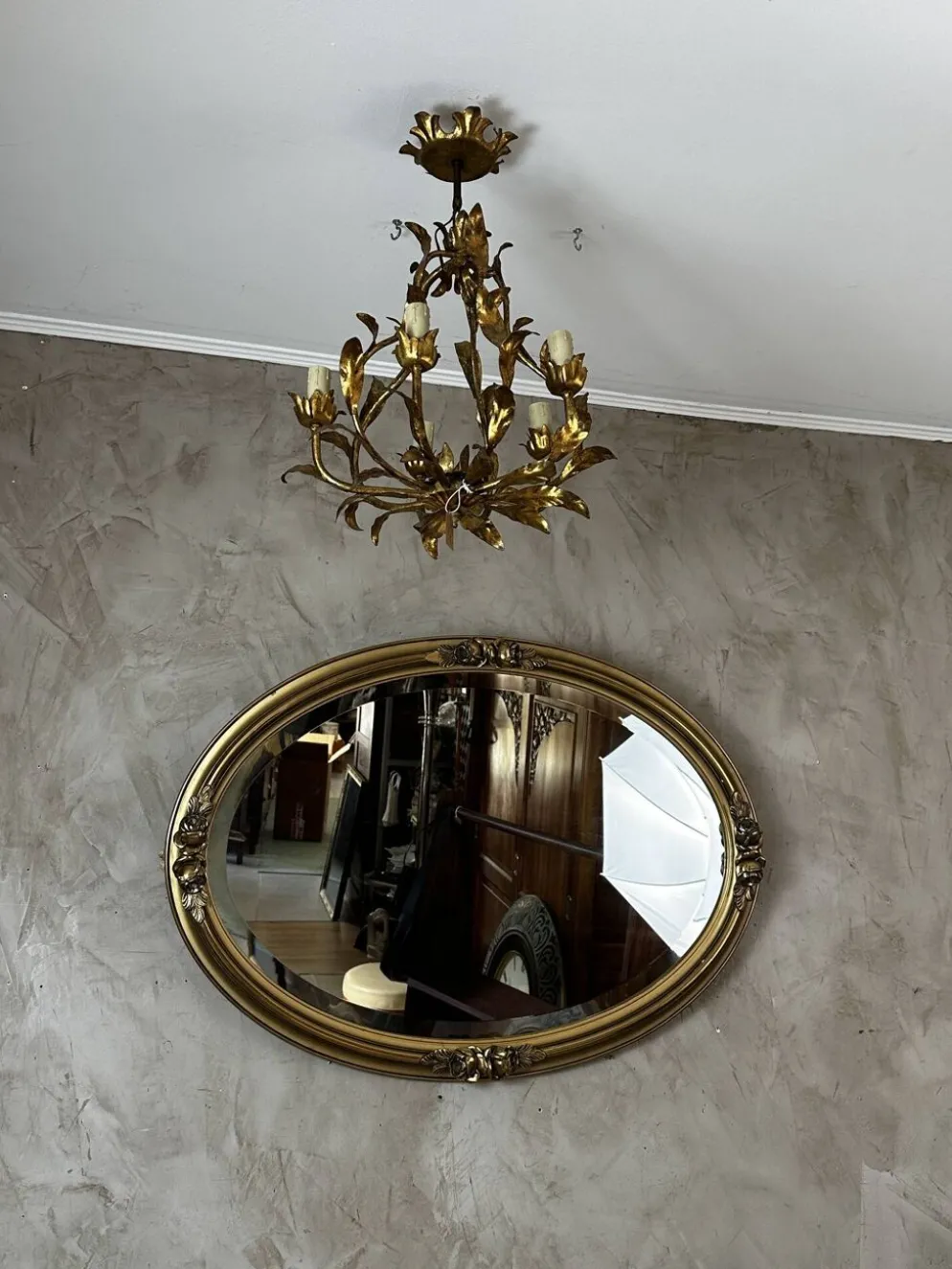 Miroir ovale